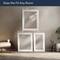 Head West 29" Chrome Textured Frame Accent Wall Mirror